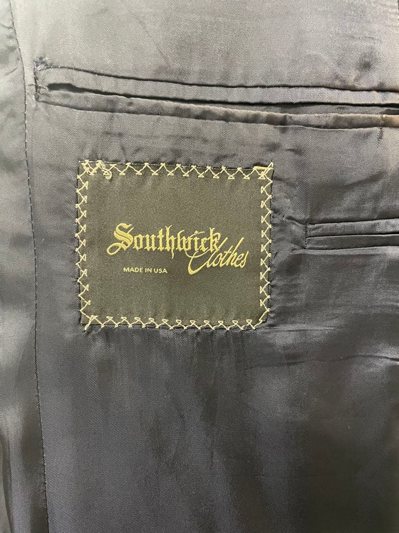 SOUTHWICK 旧工場製 USA製 紺ブレ ジャケット