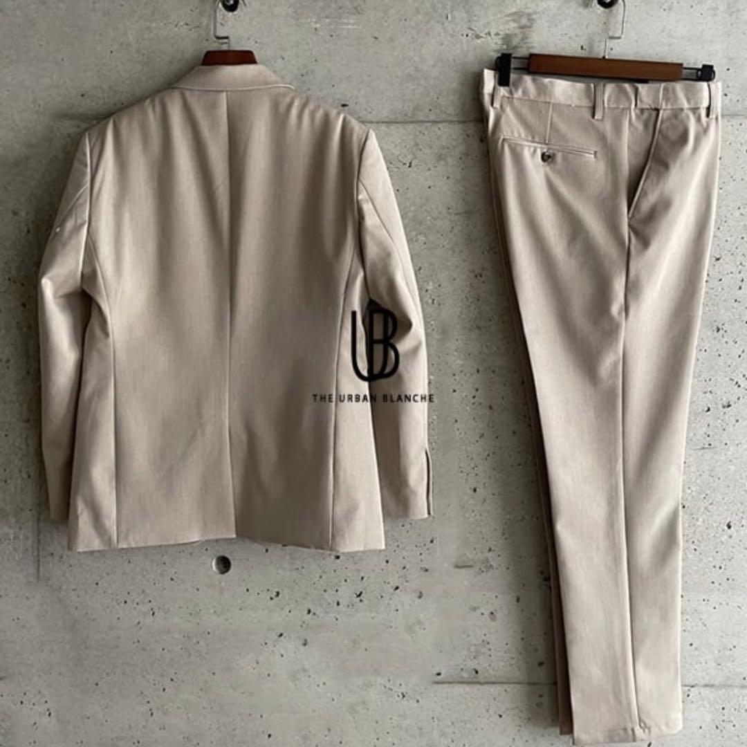 THE URBAN BLANCHE ベージュ　タキシード　3点セット
