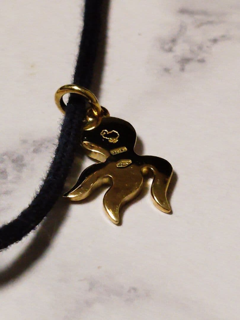 【18K・美品】DoDo ゴールドチャームネックレス純正BOX・付属品セット