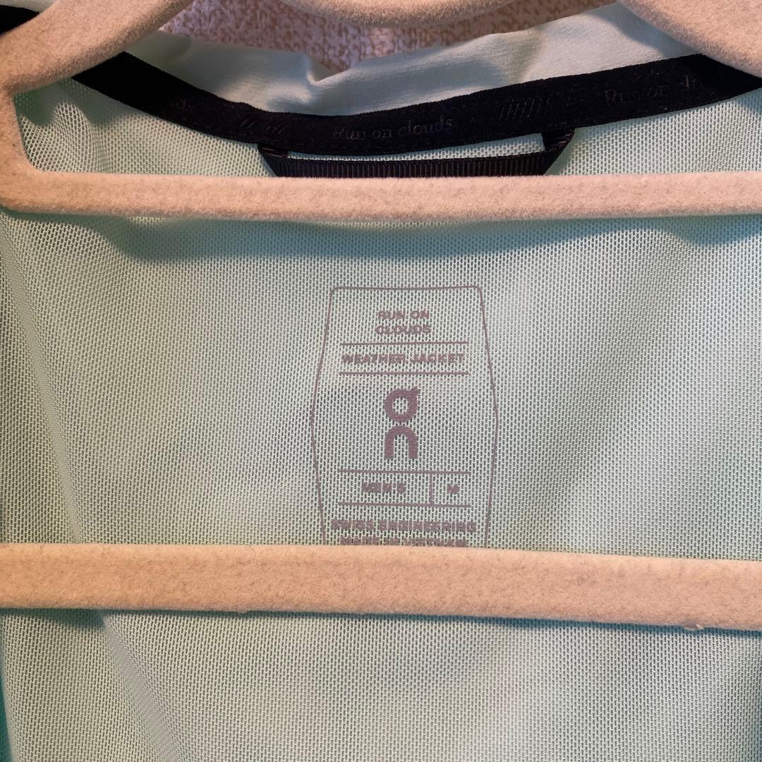 On Weather Jacket ライトグリーン メンズ　Mサイズ