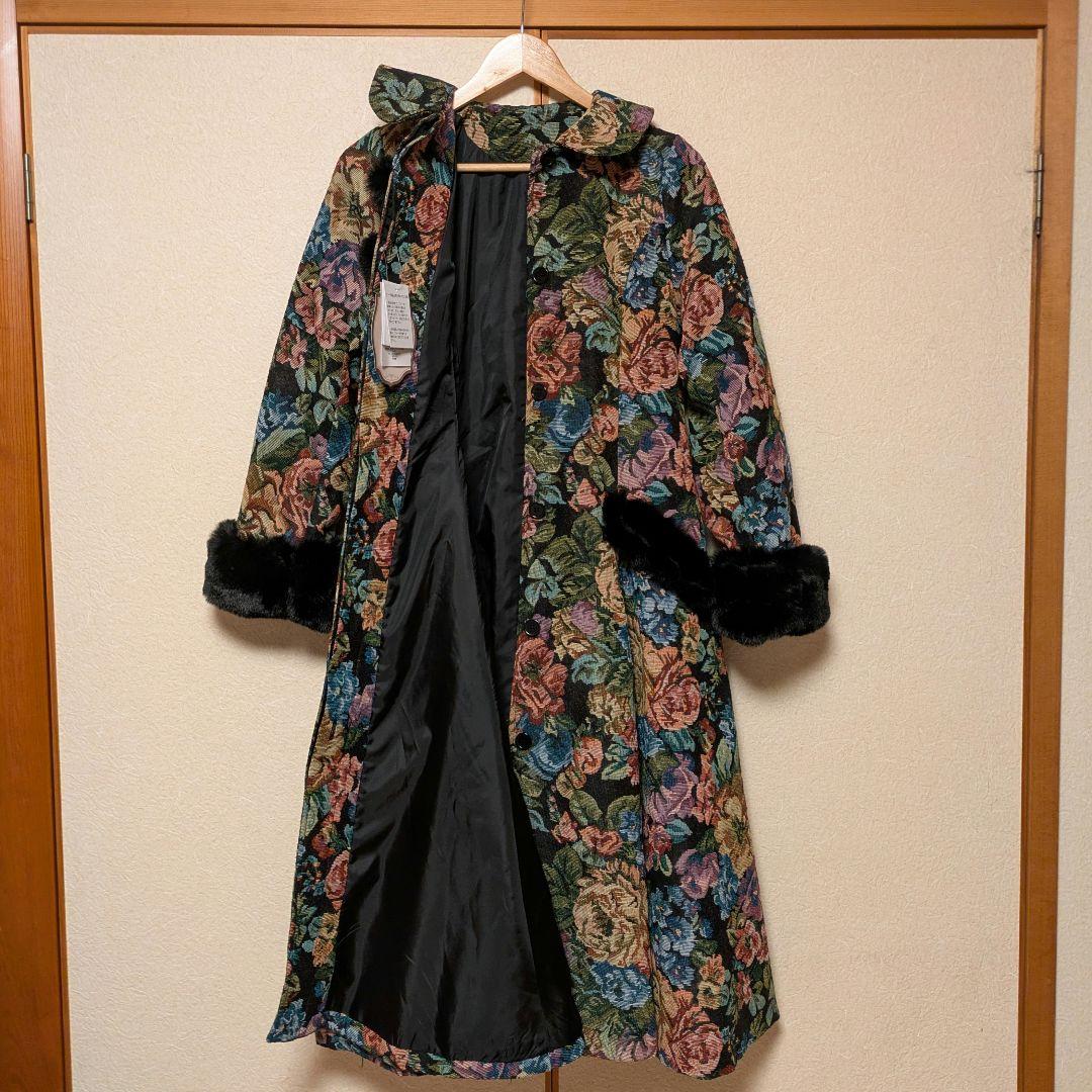 新品★ ゴブランファーコート ノエルドメモワール　くる実さん　しまむら Мサイズ