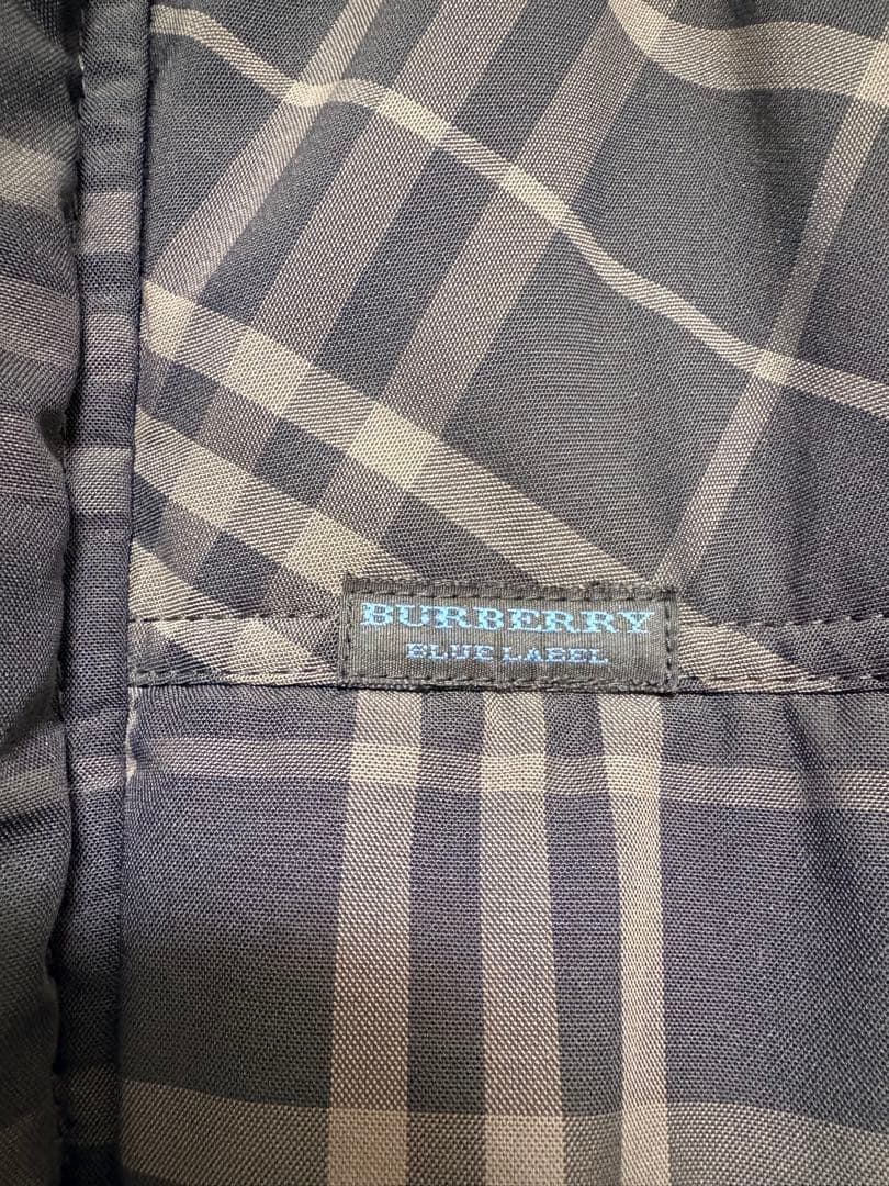 BURBERRY BLUE LABEL チェック柄ジャケット