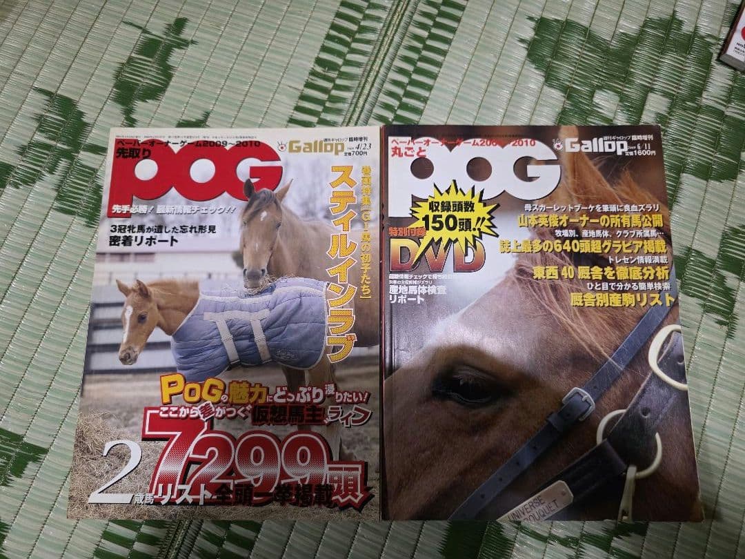 週刊Gallop丸ごとPOG 12冊セット
