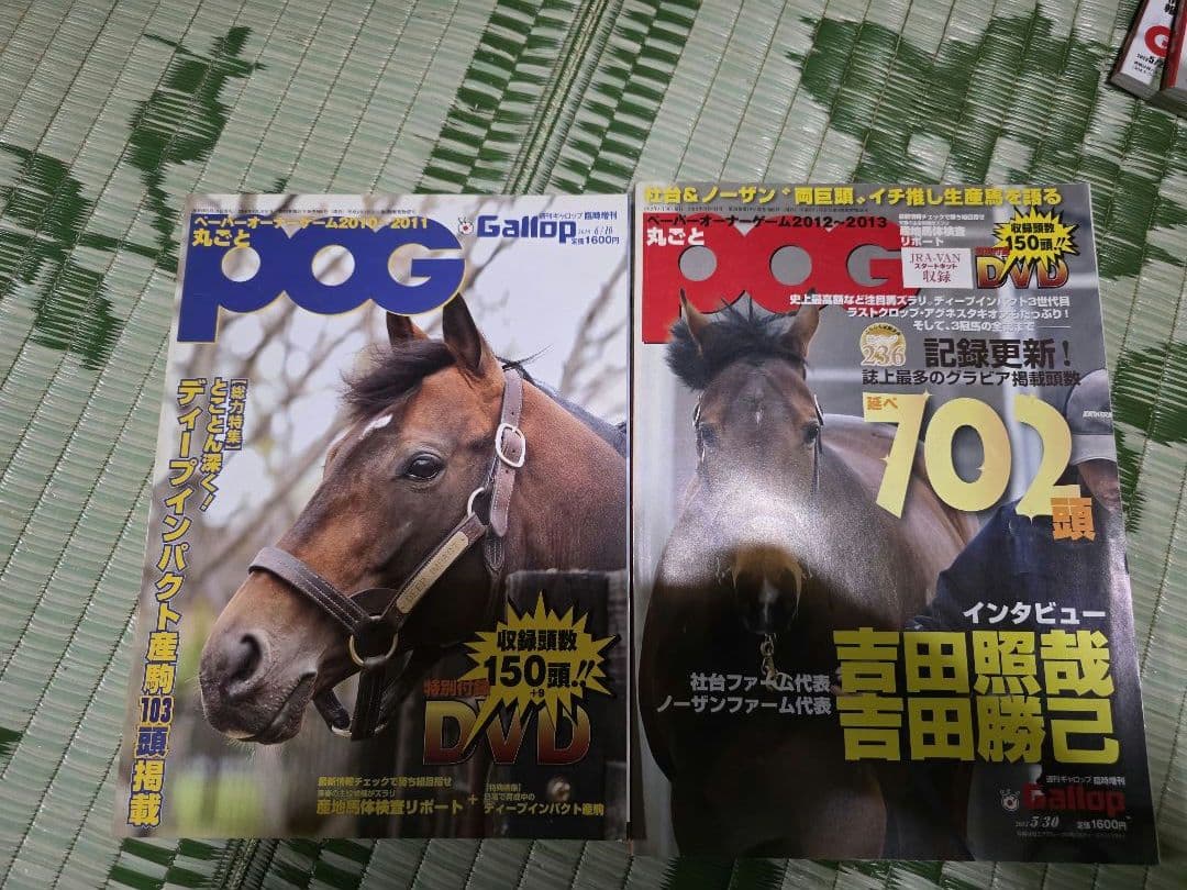週刊Gallop丸ごとPOG 12冊セット