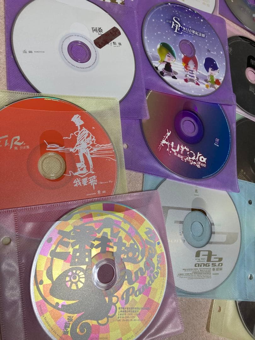 台湾ポップ 音楽アルバムCD まとめ売り ケース無し アジア 中華 K-POP