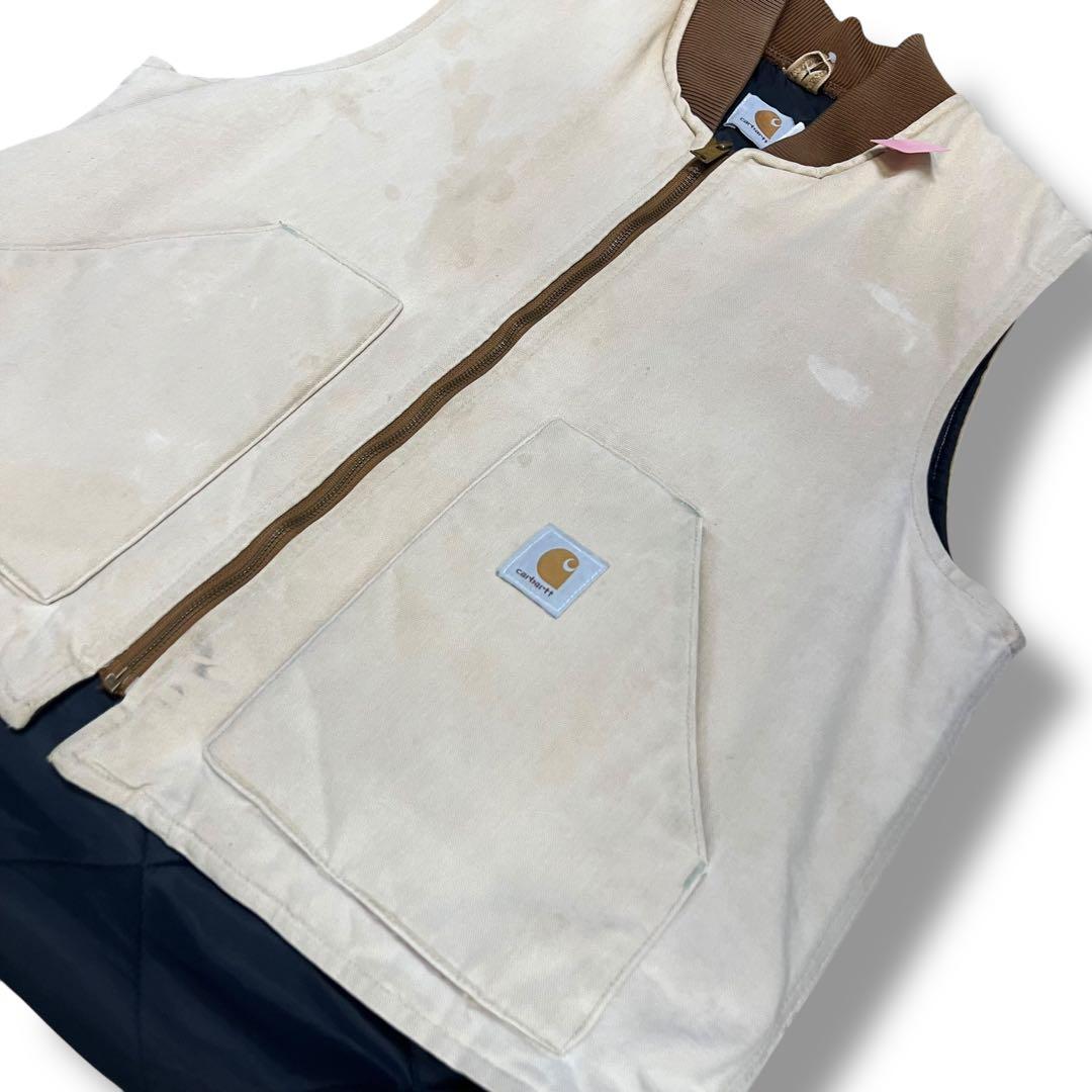 90s カーハートCarhartt ダッグベスト USA製　ヴィンテージ