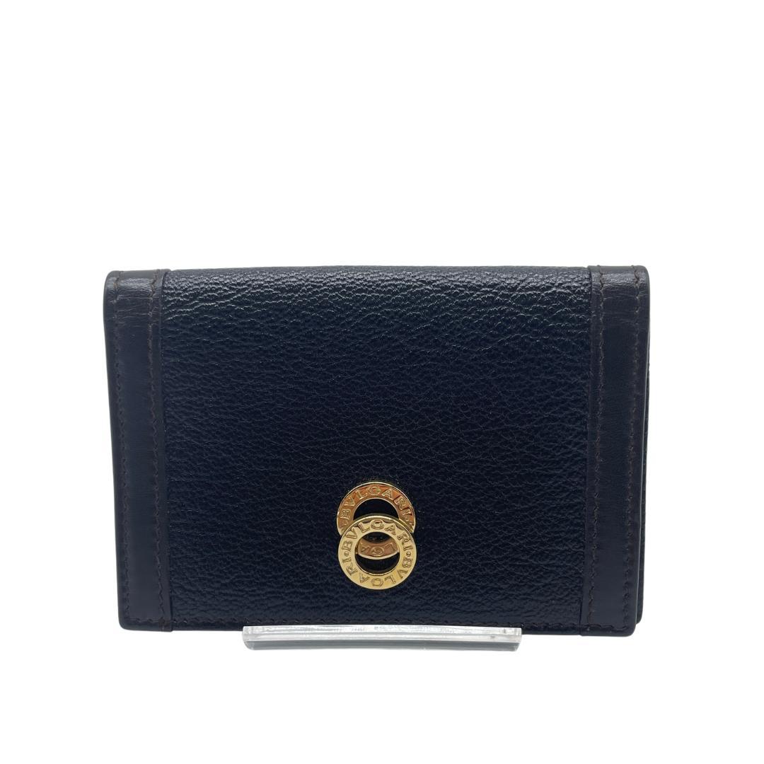 BVLGARI ブルガリ カードケース ドッピオトンド 名刺入れ ブラック