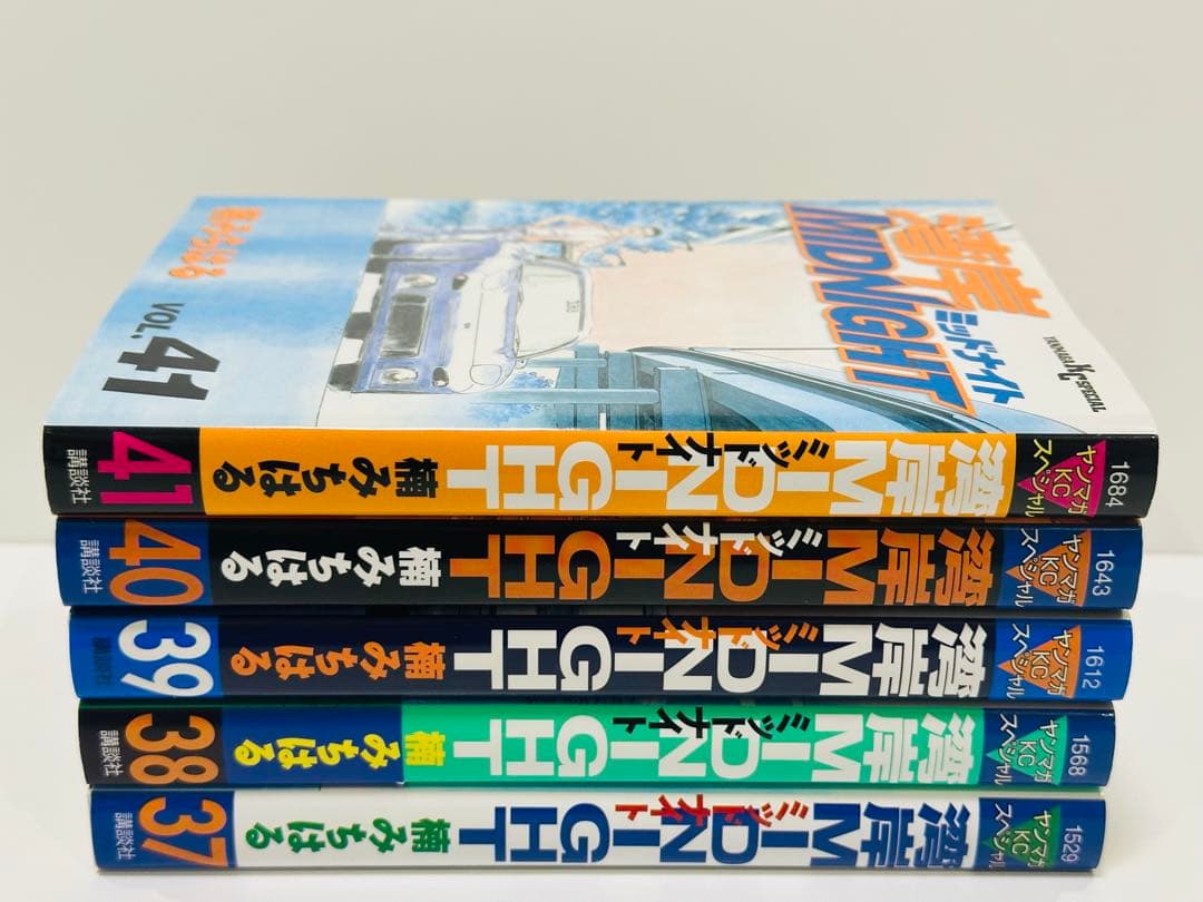 湾岸midnight 37〜41巻　初版
