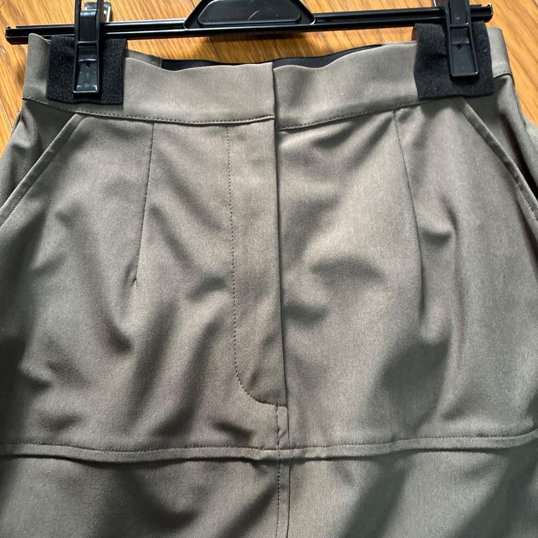 SCOT CLUB ロングスカート　9号 カーキ　新品　ヤマダヤ