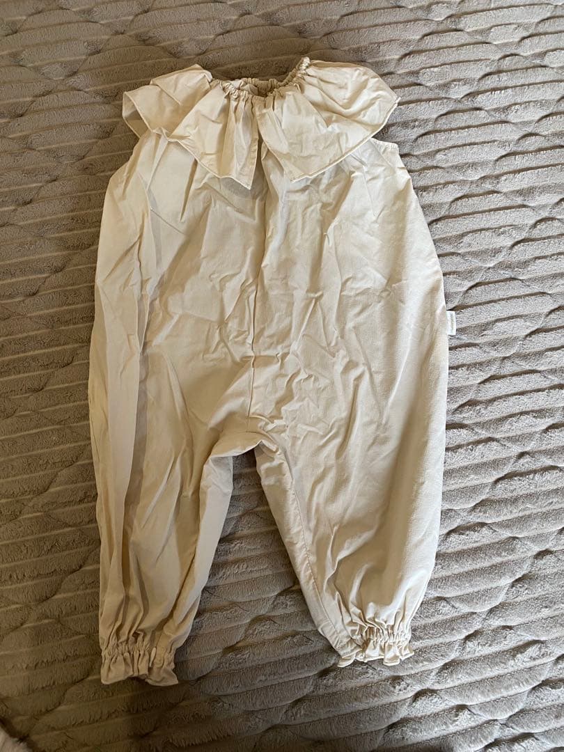 【美品！値下げOK】80cm マールマールプレイウエア　pofu 1 ivory