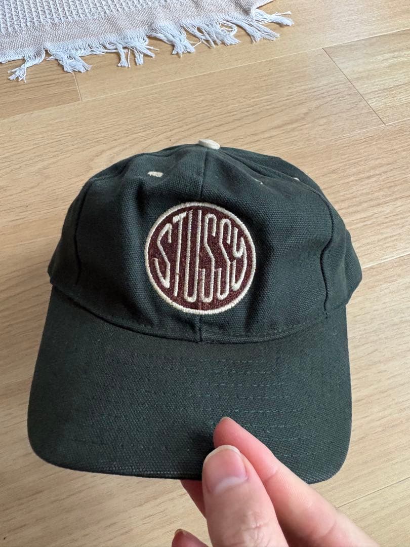 80s old stussy 初期　キャップ　白タグ　90s ステューシー