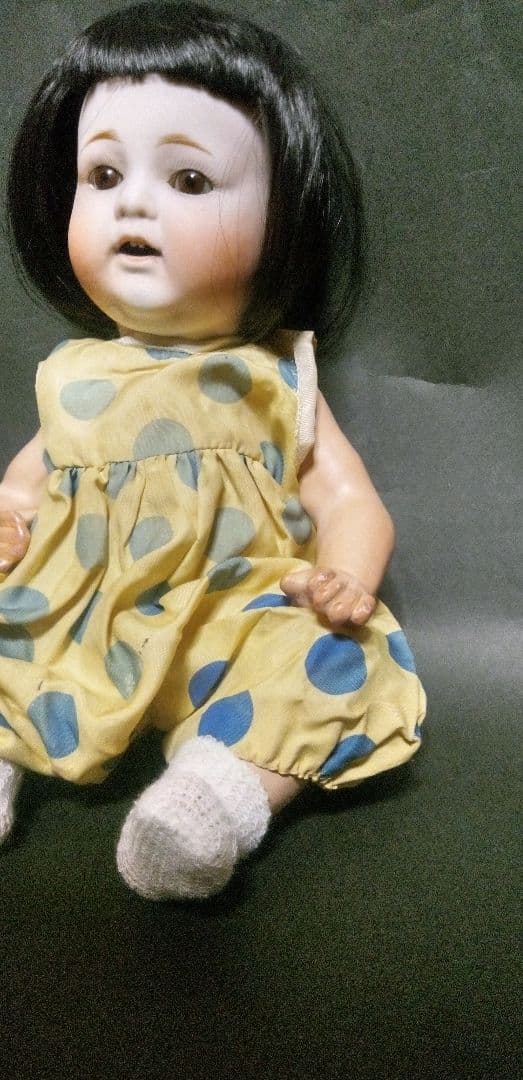 ねねちゃん　サクラビスク　　ママー人形　　市松人形　　ビスクドール　和人形