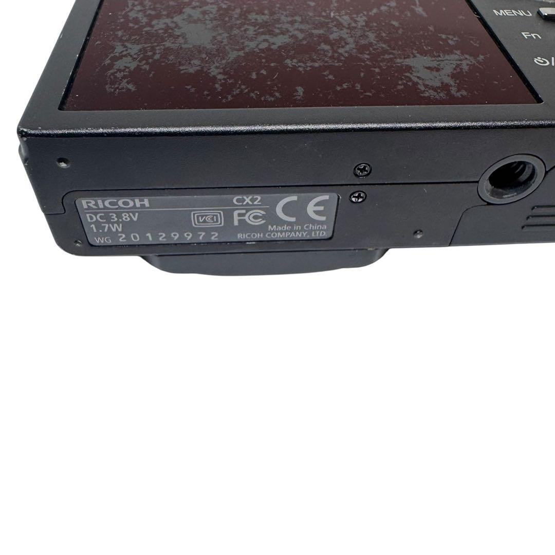 RICOH デジタルカメラ CX2 ブラック
