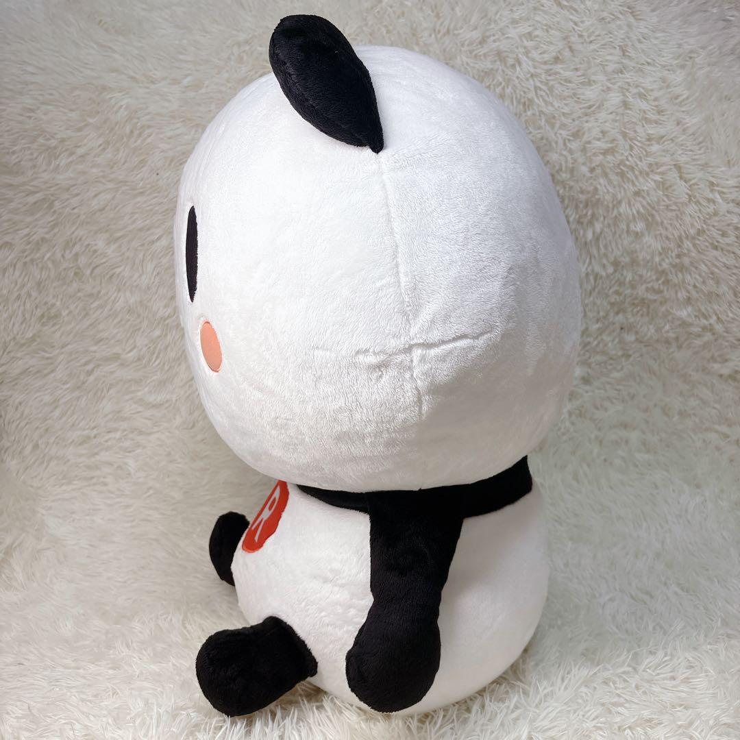 おぱん様　初期 楽天 ぱんだ お買い物 パンダ特大 ぬいぐるみ 旧ロゴ 限定