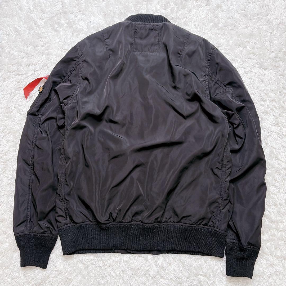 美品 アルファインダスドリーズL-2B フライトジャケット ナイロンジャケット