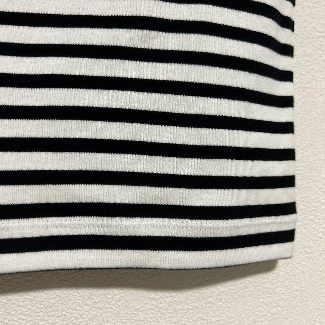 トゥモローランド　MACPHEE 半袖Tシャツ　ボーダー　ホワイトブラック　S