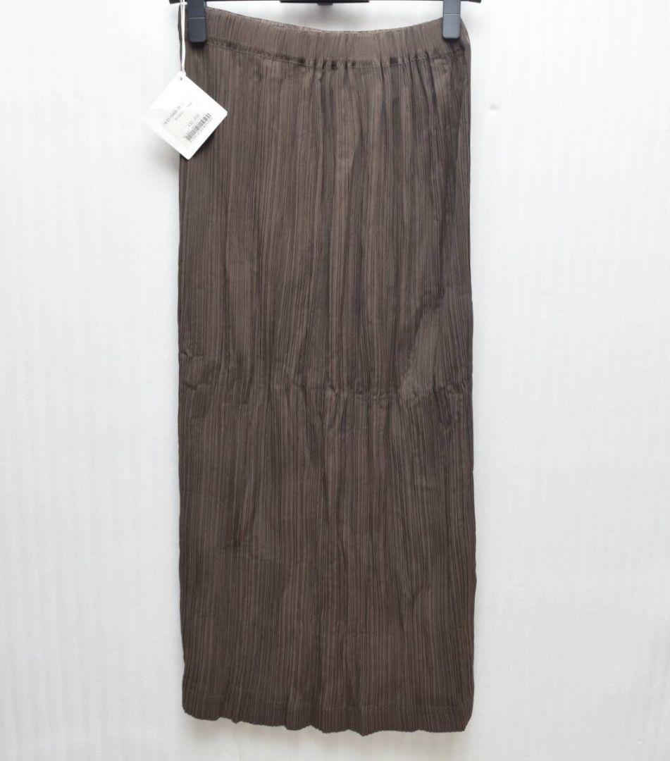 定3.2万 ISSEY MIYAKE イッセイミヤケ プリーツ ロング スカート