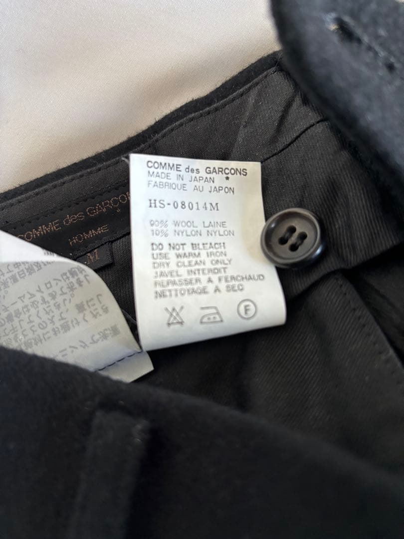 美品80s COMME des GARCONS HOMME ウール セットアップ