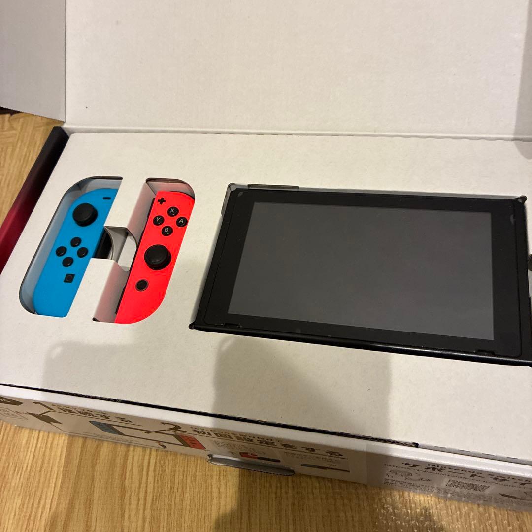 【動作良好】Nintendo Switch 初代 本体セット（グリップのみ欠品）