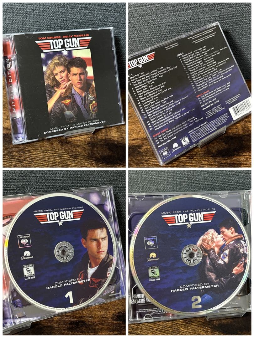 トップガン TOPGUN 限定盤サウンドトラック 完全版 2枚組CD