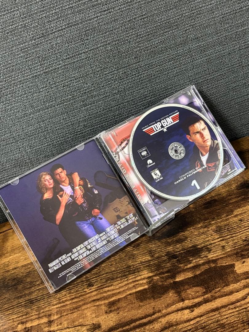トップガン TOPGUN 限定盤サウンドトラック 完全版 2枚組CD