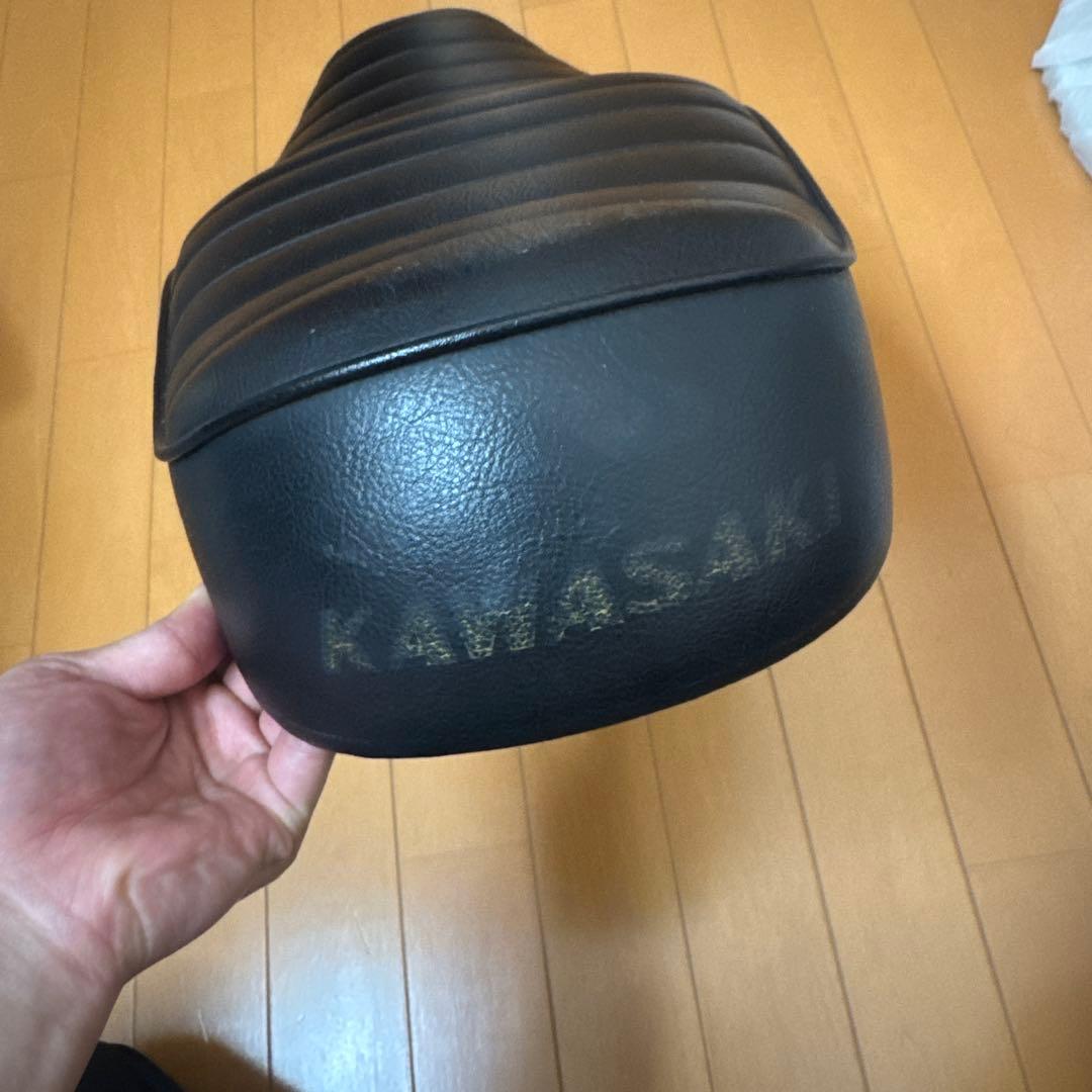 W650 W1タイプシートOfficial シート 黒 ジャンク