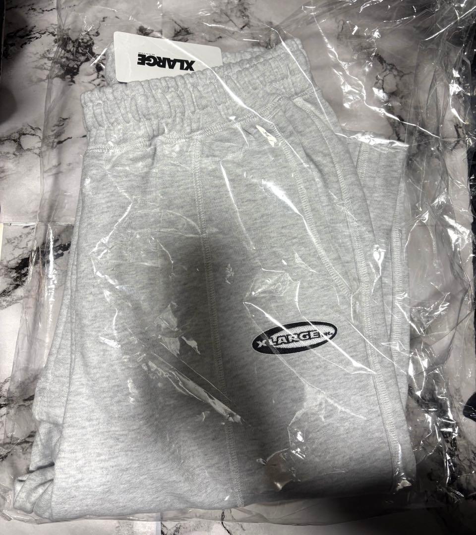 【新品タグ付き】XLARGE ロゴ スウェットパンツ グレー