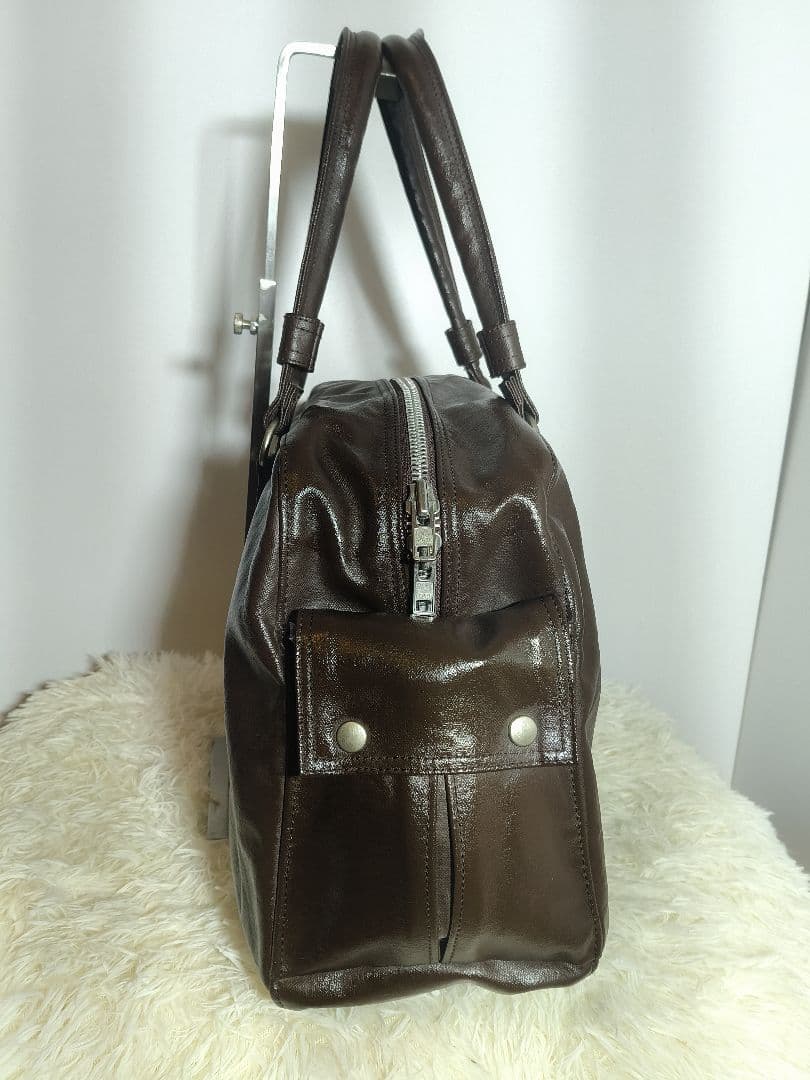 【極美品】PORTER ポーター ボストンバッグ ダークブラウン　フリースタイル