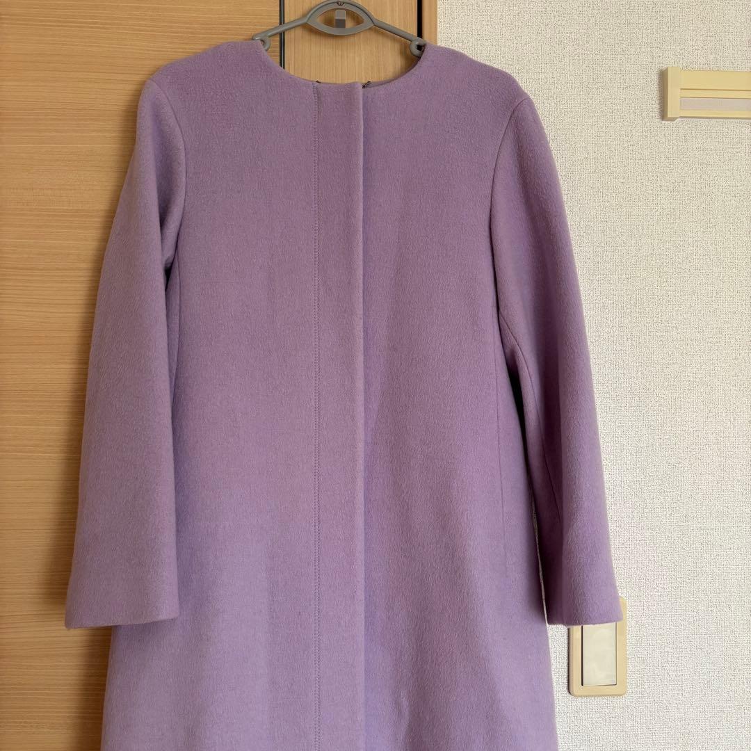 CELFORDセルフォード カシミア混ノーカラーコート¥38,500