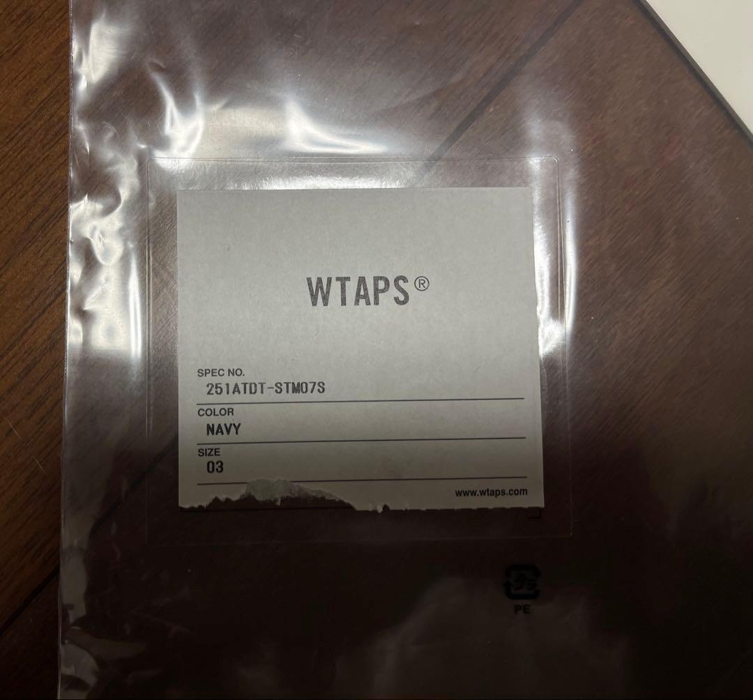 マ*ゴ様 WTAPS 25ss HG / SS / COTTON NAVY 03