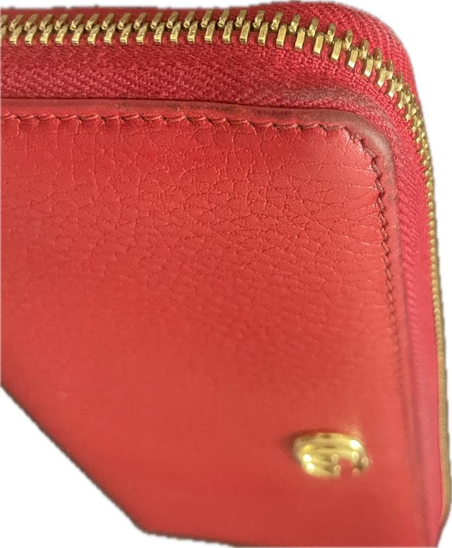 GUCCI グッチ GGロゴ ラウンドファスナー長財布