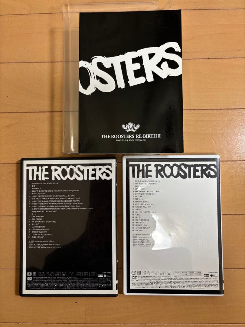 THE ROOSTERS RE:BIRTH II DVD 2枚組