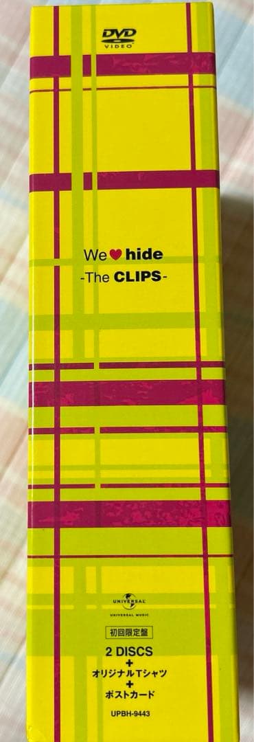hide/We♥hide-The CLIPS-〈初回限定盤・2枚組〉