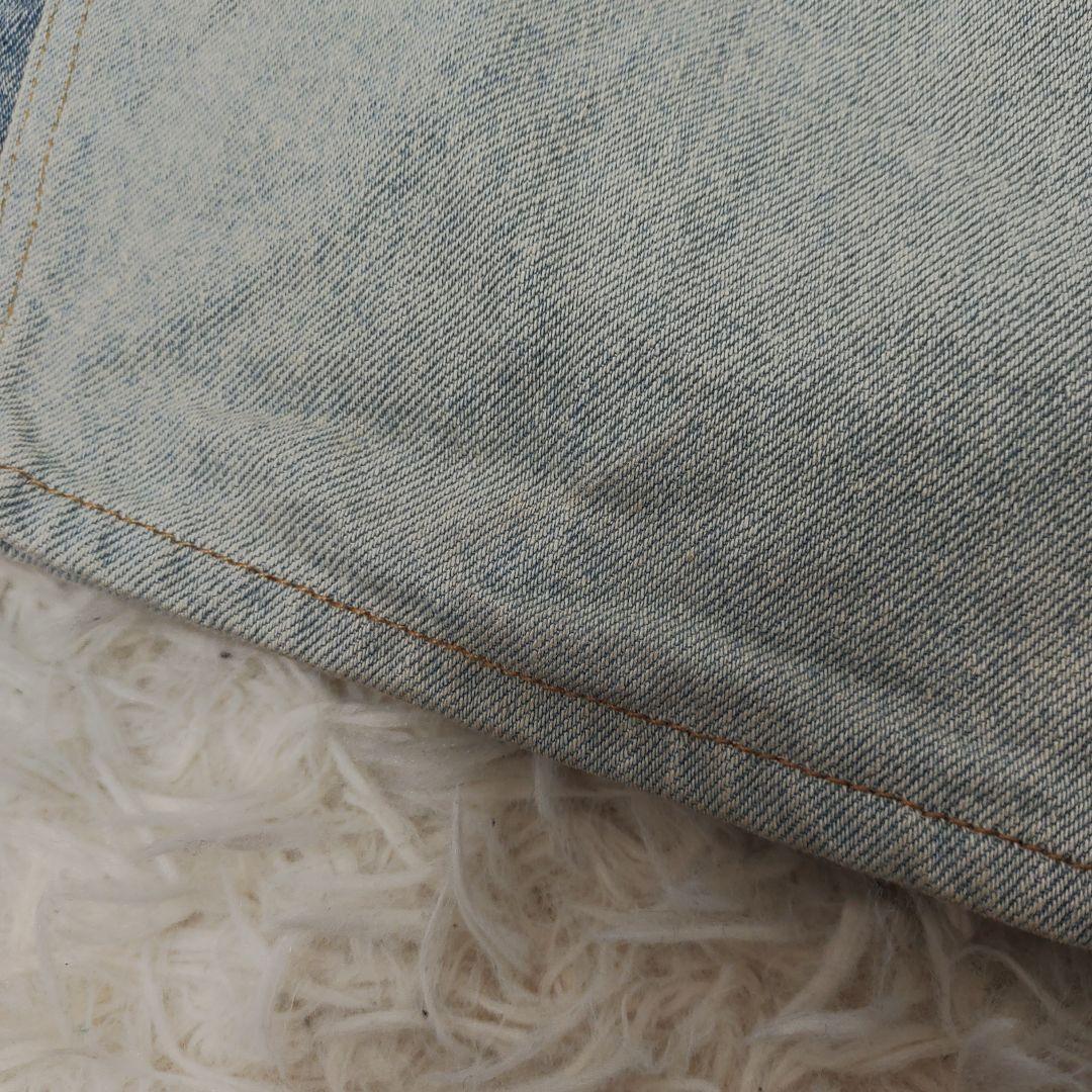 MAISON SPECIAL　カーブデニムパンツ　ブルー　メゾンスペシャル