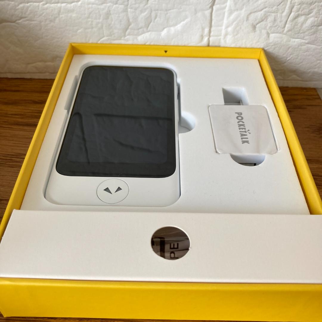 美品 ポケトーク POCKETALK S Plus 通信期限7月23日まで