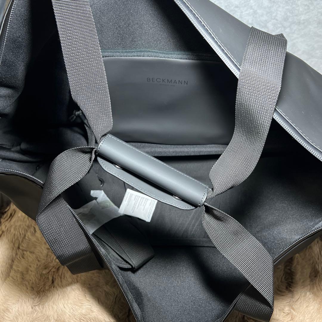 ベックマン ノルウェー ボストンバッグ 48H Black 大容量 軽量