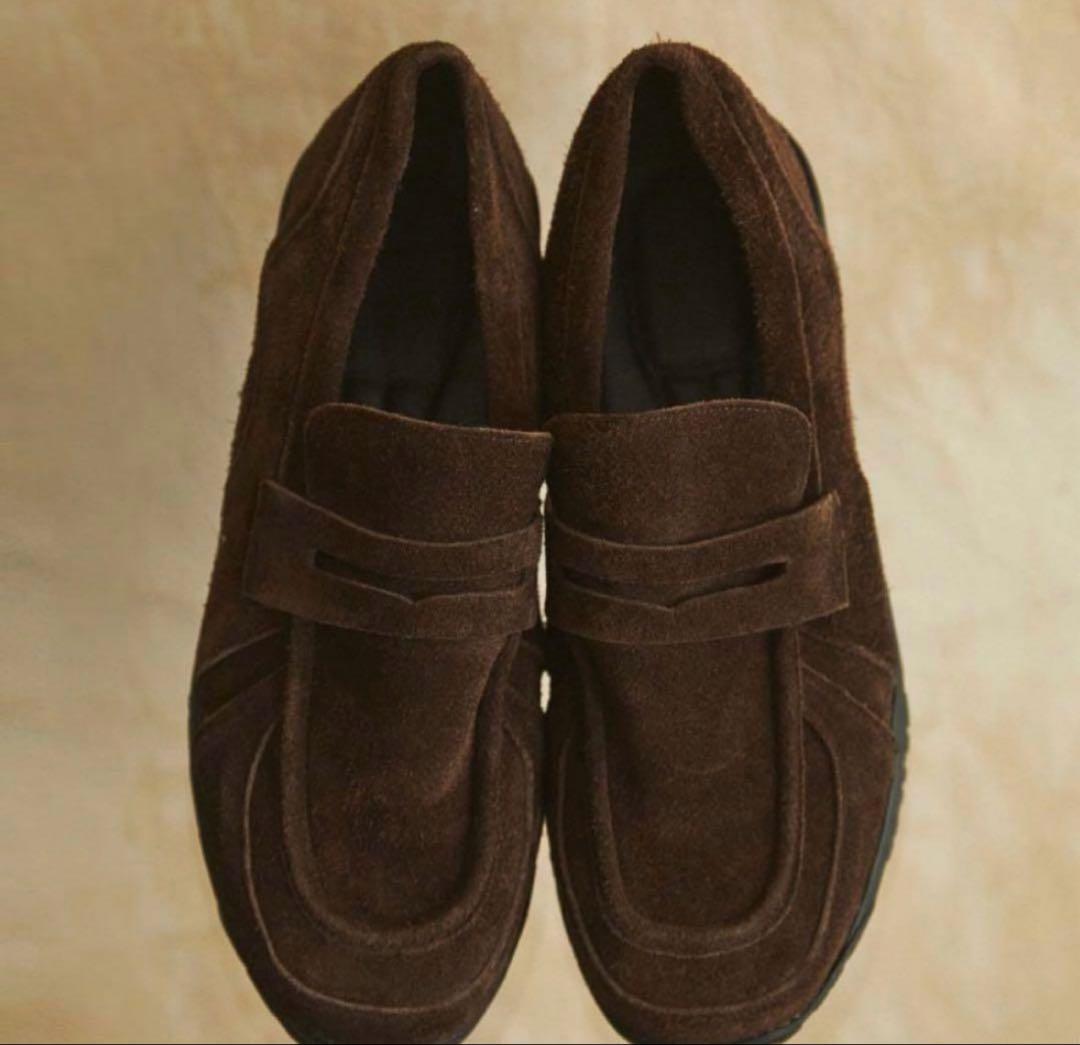 完売品VIBRAM×OPENING ACTローファースニーカー 26.5