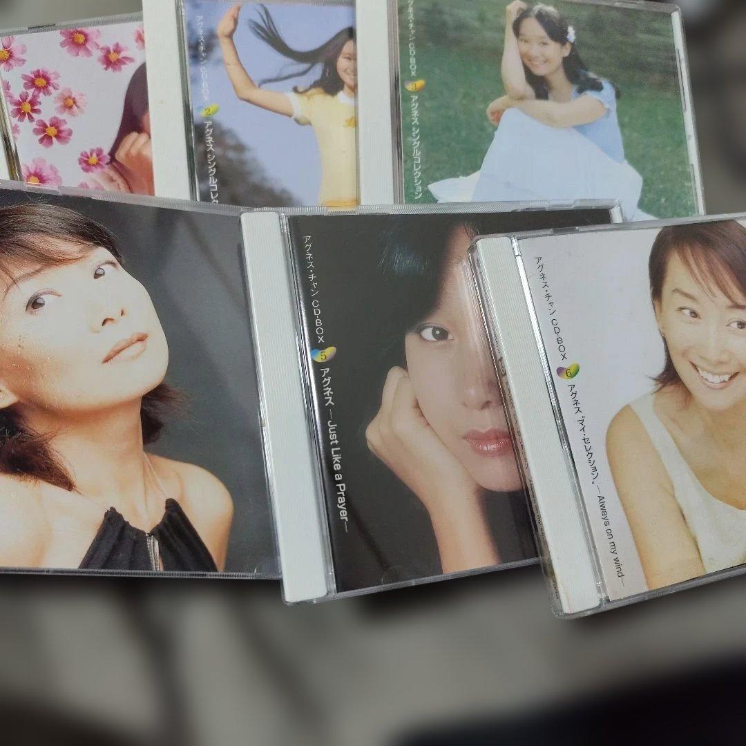 ★ アグネス・チャン 6枚組 CD-BOX 香港からきた妖精 30年の軌跡 ★