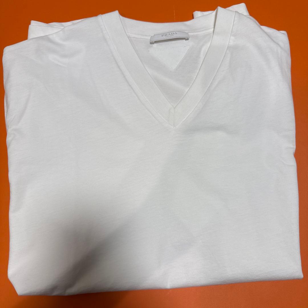 新品 PRADA パック Tシャツ トライアングル XL