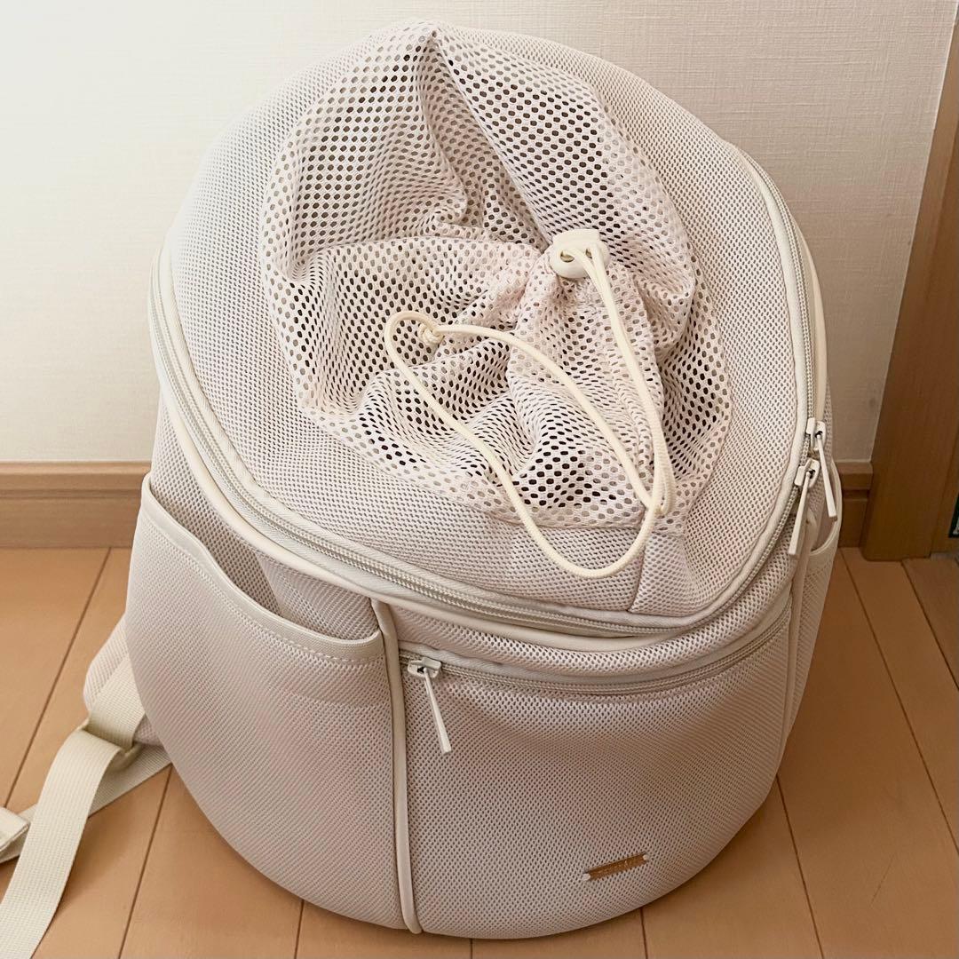 moncheri 軽量メッシュ巾着リュック