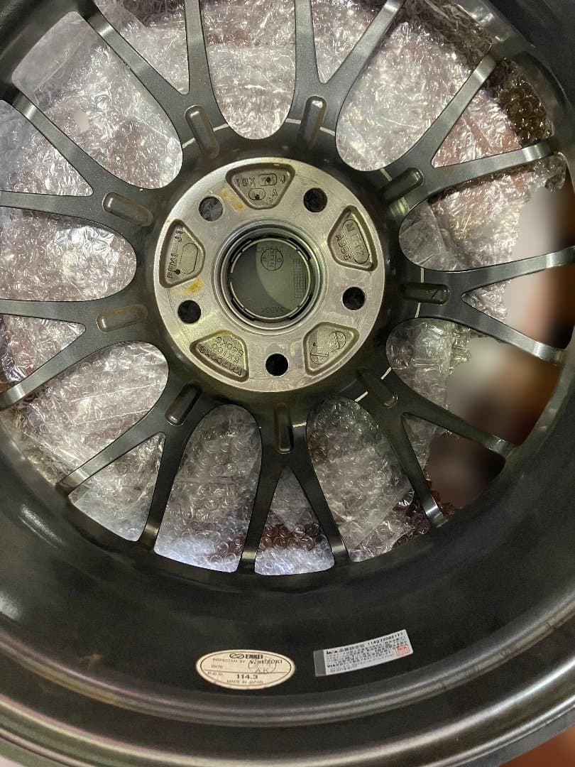 最終価格！エンケイ　PFM1 18インチ　7.5J 114.3 2本