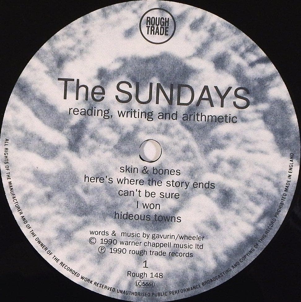 The Sundays 極上美品UKオリジナルLP Rough Trade148