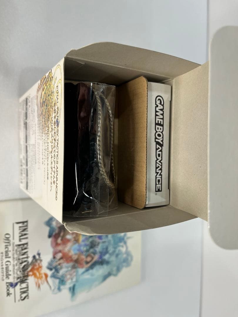 GAME BOY ADVANCE SP（FFT-A同梱版） 未使用品