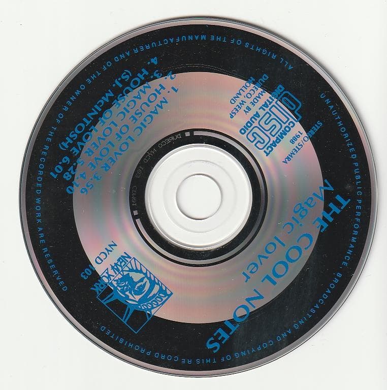 洋楽 The Cool Notes Magic Lover CD NYCD 103