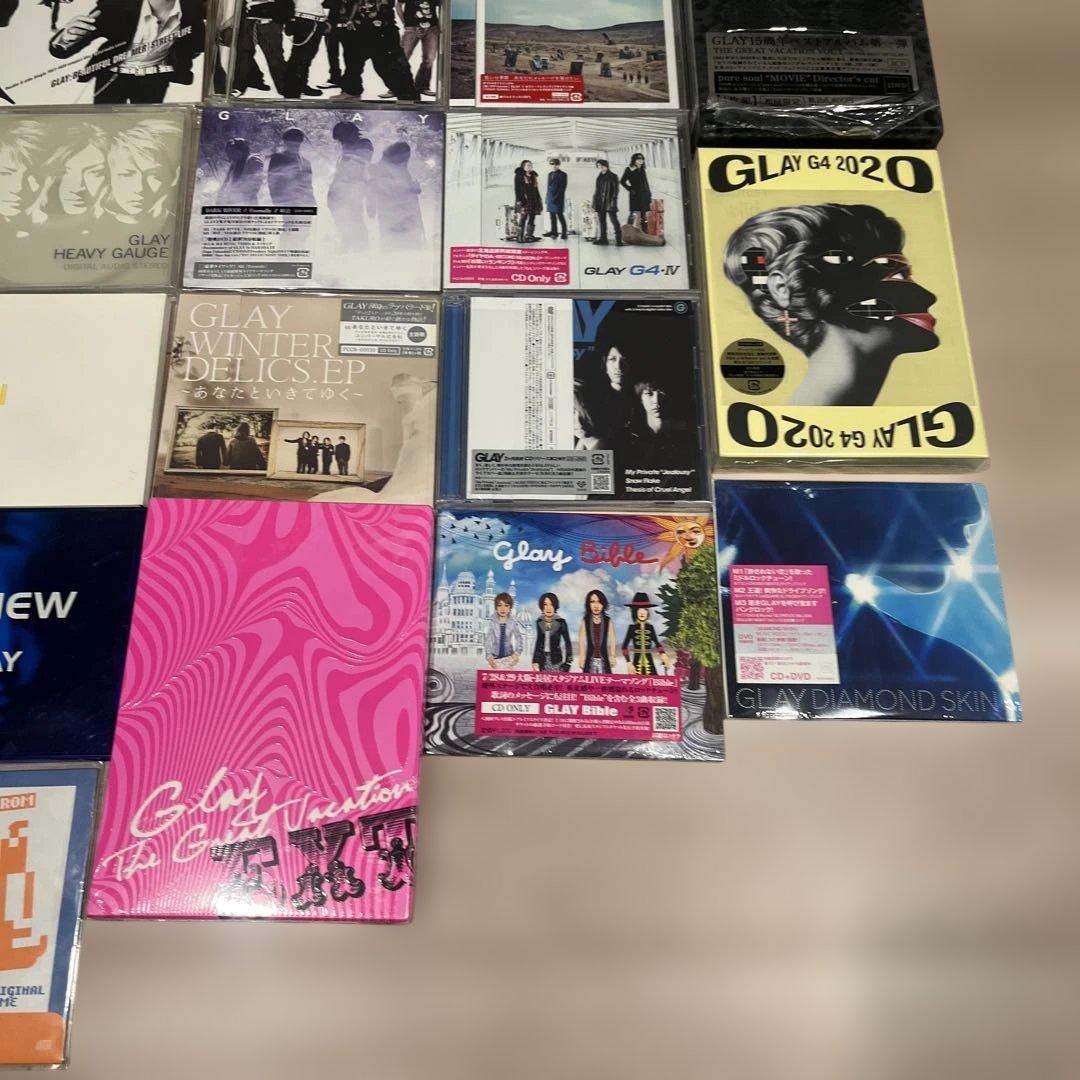 GLAY CD DVD 大量