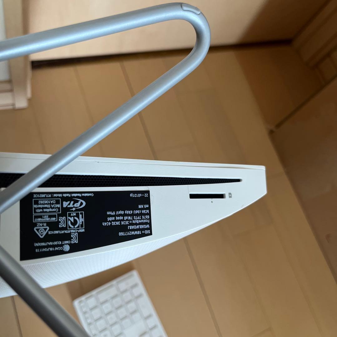 HP Core i3 8GB HDD2TB 24インチ　デスクトップ PC