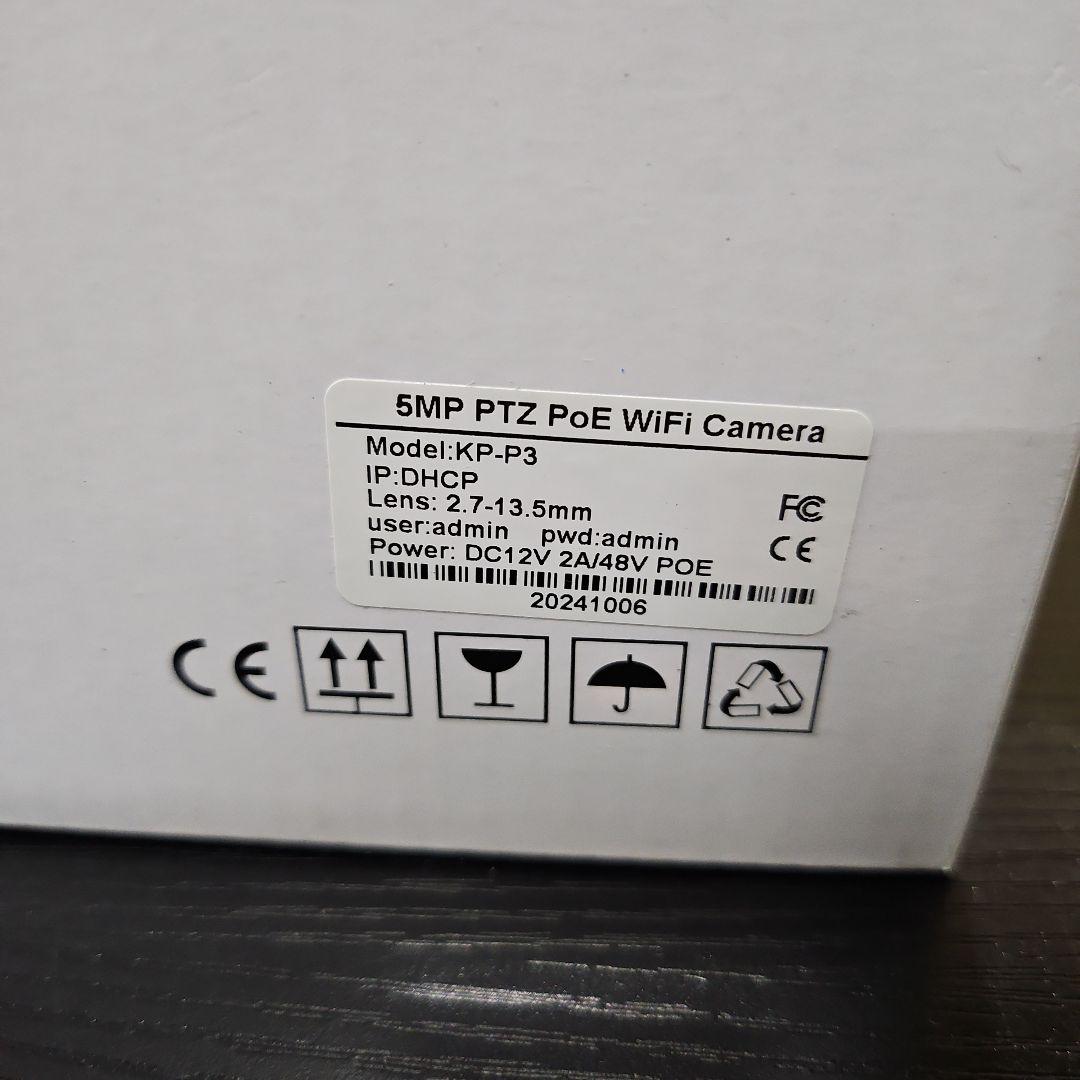 KPACOT ドーム型 防犯カメラ 屋外 ワイヤレス/wifi 監視カメラ