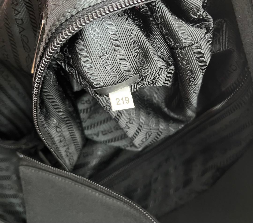 3児ママ‼️【PRADA】【未使用品】TESSUTO ブラックトート バッグ