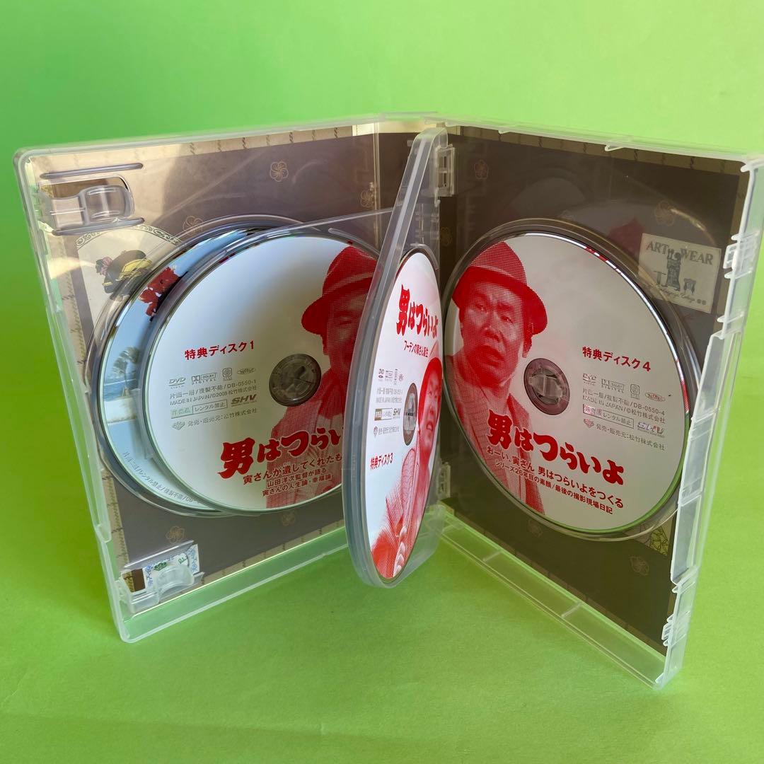 【未使用に近い】男はつらいよ DVD-BOX 全50作品＋特典盤＋全作品解説書