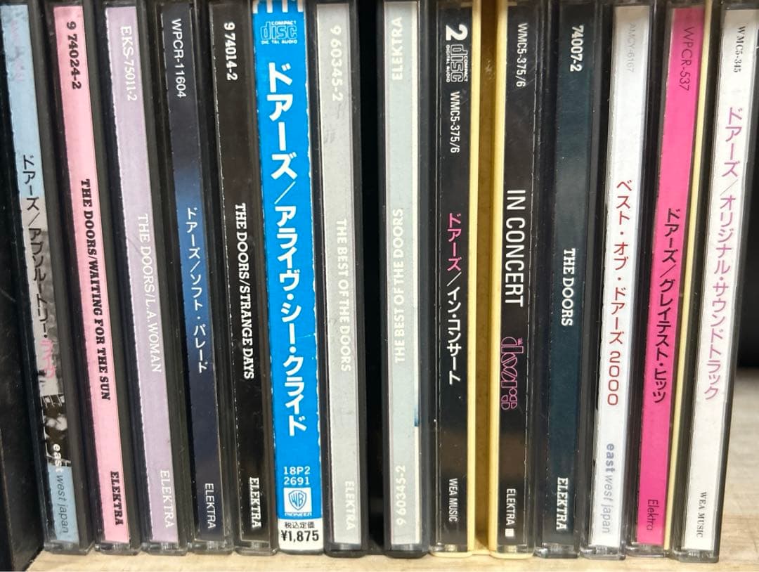 ドアーズ　CD、本